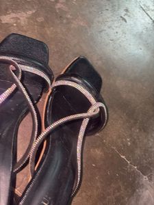 Stylish Embellished Block Heels