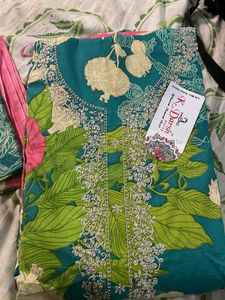 Cotton Suit Material+kurta +kurta Set Combo