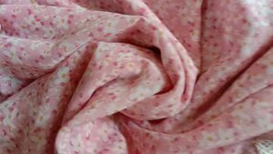 Floral Baby Pink Knee Length Frock 🌸