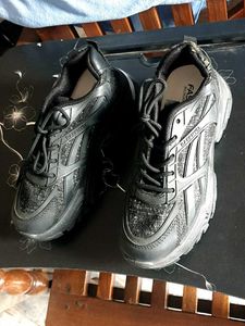 👟Black Chunky Sneakers