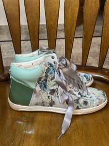 Floral Ribbon Sneakers