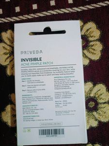 2 Combo Invisible Acne Pimple Patch