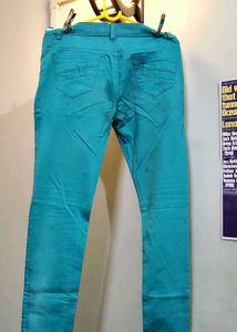 Teal Jeans