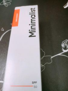 Minimalist Sunscreen