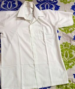 Classic White Men's Shirt