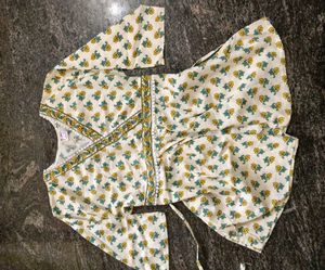 Set of 2 Printed Wrap Kurtas
