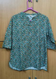 Floral Print Casual Top