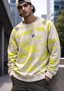 Stylish Graphic Print Sweatshirt