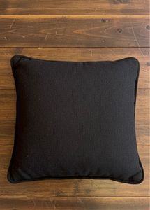 Stylish Black Throw Pillow