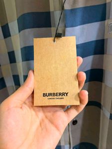 Burberry Plaid Long Sleeve Shirt