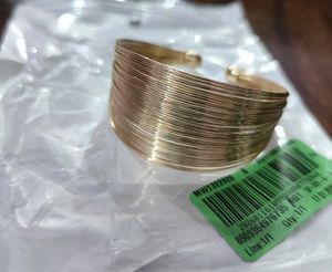 Shein Layer Wire Texture Detail Cuff Bracelet