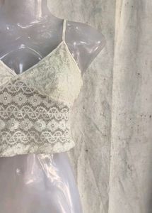 Lace Bralette Crop Top