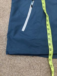 Blue Hooded Jacket