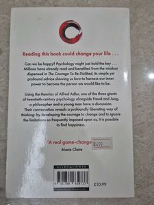 The Courage to Be Disliked - Self Help Book