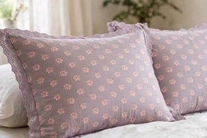 1Pair each Floral Pillow Covers