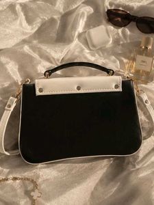 pinteresty Chic Two-Tone Crossbody hand Bag