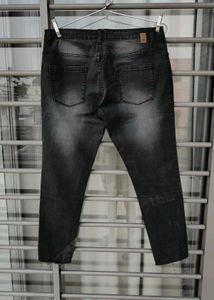 Women's Black Wash Jeans
