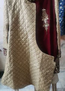 Elegant Embroidered Sherwani Style Kurta