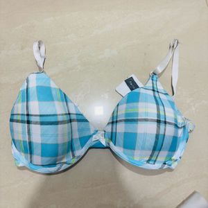 Cute Plaid Bra