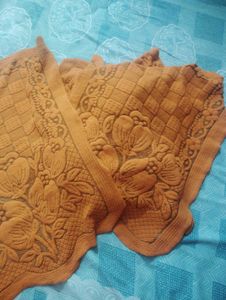 Embroidered Floral Cushion Cover