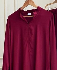 Elegant Maroon Kurta Set with Palazzo