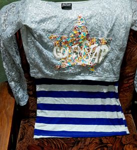 Fancy Top+night Wear