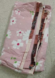 Pink Floral Bedsheet