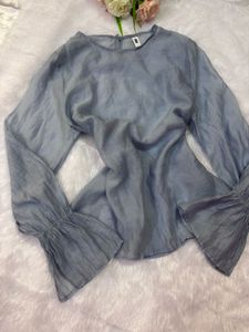 Flowy Bell Sleeve Blouse