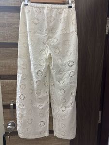 Cotton shiffli cord set