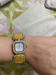 Gold Tone Watch