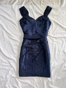 ✨SALE✨Elegant Navy Blue Cocktail Dress
