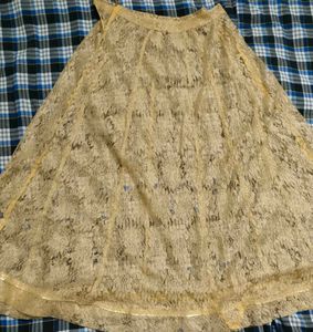 Vintage Lace Maxi Skirt