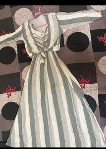 Stylish One Piece Dress With Jacket