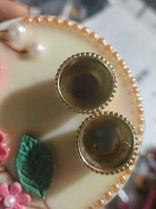 resin kanku thali on mdf wood base