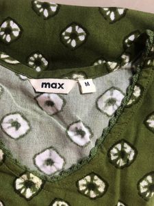 PRICE DROP Max Bandhni Print Shaded Kurti