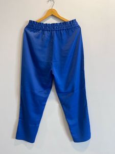 Zara Blue Elastic Waist Pants (S)