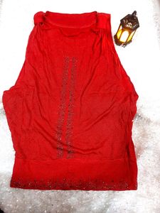 Red Sequins Top Valentine Special