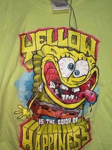 ONLY spongebob tshirt