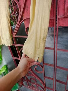 Embroidered Dobby Kurta With Pant