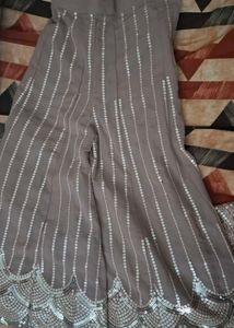 Embellished Kurta Set with Palazzo