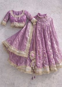 Beautiful Lavender Lehenga Choli Set