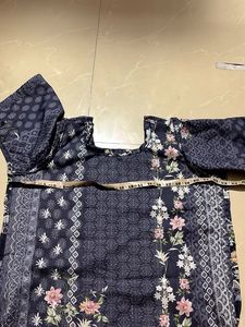 Embroidered Kurta Set newly stitched