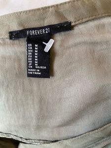 Forever 21 Green Long Sleeve Top