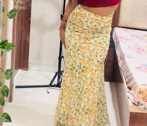 Floral Maxi Skirt