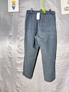 Comfortable Blue Drawstring Pants