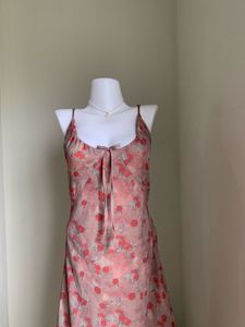 Floral Print Slip Dress