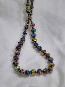Stunning Blue Beaded Necklace