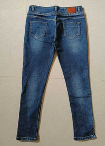 Women's Y2K Jeans with Pearl Embellishments