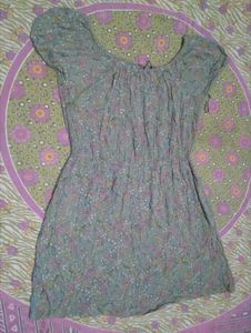 Floral Smocked Waist Dress