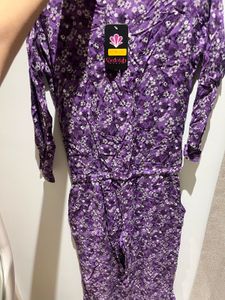 Purple Floral Jumpsuit 💜